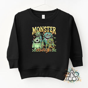 Boys Halloween Sweatshirt | Monster Mash Shirt | Toddler Halloween | Kids Halloween Shirt | Halloween Boy Shirt | Boys Crewneck