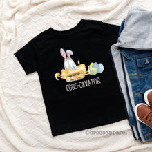Load image into Gallery viewer, Boys Easter Shirt, Eggscavator Shirt, Excavator Shirt, Toddler Easter Shirt, Digger Easter Shirt, Easter Digger Shirt, Little Boy Easter