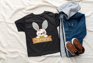 Boys Easter Shirt, Personalized Easter Shirt, Custom Easter Shirt, Easter Bunny Shirt, Toddler Easter Shirt, Baby Easter Tee