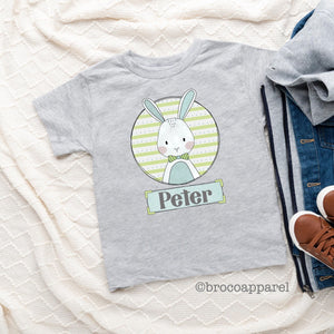 Easter Bodysuit, Personalized Easter, Custom Easter Shirt, Easter Bunny Shirt, Easter Outfit, Boys Easter Shirt, Baby Boy Easter