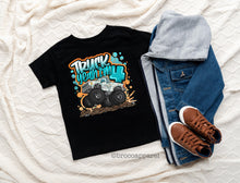 Load image into Gallery viewer, Truck Yeah Im 4, Four Birthday Shirt, Truck Birthday Shirt, Birthday Boy Shirt, Im 4 Shirt, Im Four Shirt, Fourth Birthday Shirt