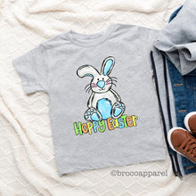 Load image into Gallery viewer, Happy Easter Shirt, Boys Easter Shirt, Toddler Easter Shirt, Easter Bunny Shirt, Kids Easter Shirt, Kids Bunny Shirt, Egg Hunt Shirt