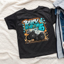 Load image into Gallery viewer, Truck Yeah Im 6, Boys 6th Birthday, 6th Birthday Shirt, Truck Birthday Shirt, Im Six Shirt, Kids 6th Birthday, Truck Yeah Birthday