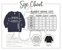 Load image into Gallery viewer, Boys Personalized Easter Bunny Name Crewneck Sweatshirt