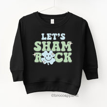Load image into Gallery viewer, Lets Shamrock Boys St Patricks Day Sweatshirt