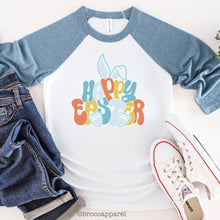 Load image into Gallery viewer, Boys Happy Easter Raglan Shirt